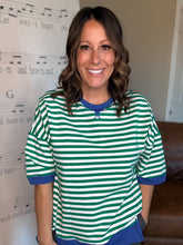 Load image into Gallery viewer, Oversized Striped Top