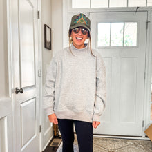 Load image into Gallery viewer, Mock Neck Sweatshirt