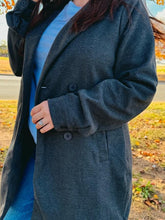 Load image into Gallery viewer, THE DARK GREY COAT