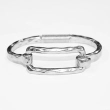 Load image into Gallery viewer, Hinged Square Bracelet