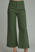 Load image into Gallery viewer, Forest Green Cropped Pants