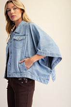 Load image into Gallery viewer, Mineral Wash Denim Jacket