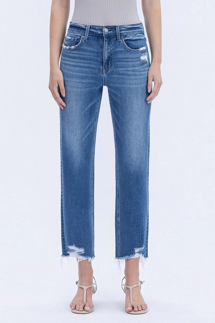 High Rise Crop Jeans