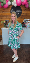 Load image into Gallery viewer, The Green Button-Down Dress
