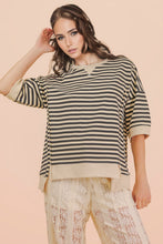 Load image into Gallery viewer, Oversized Striped Top
