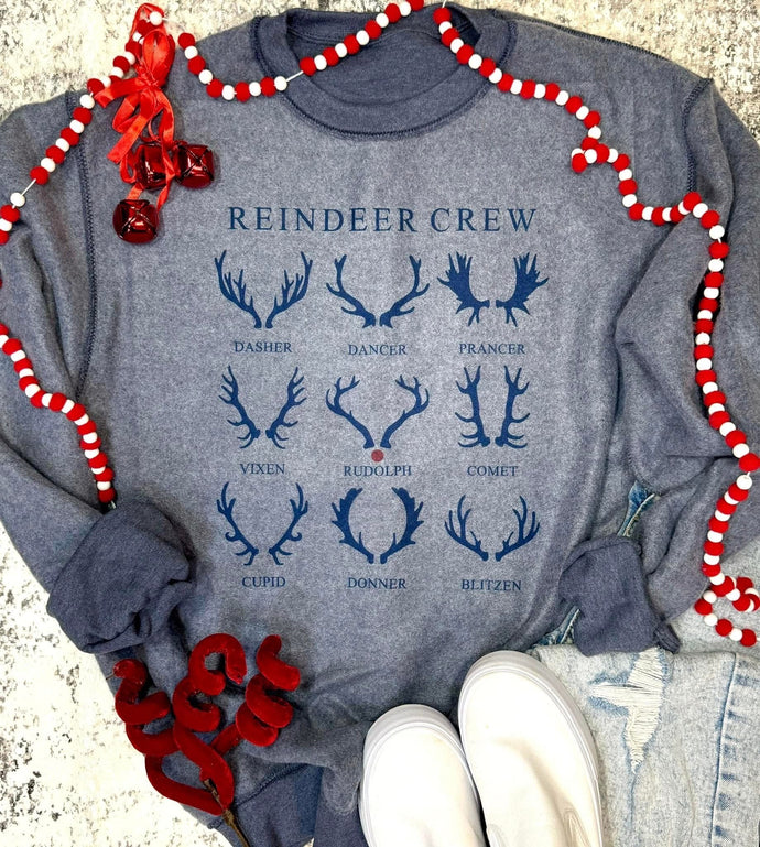 Reindeer Inside Out Sweatshirt