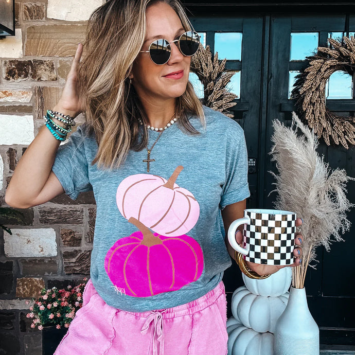 Pink Pumpkin Tees