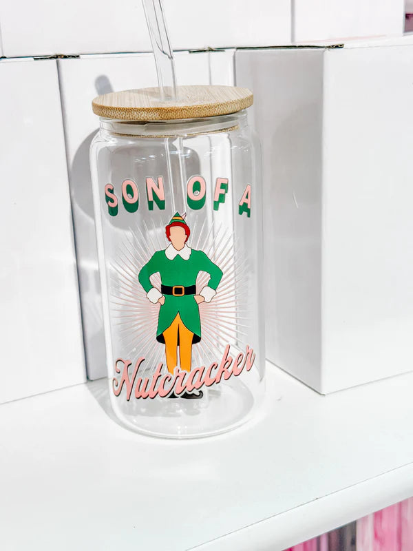 CHRISTMAS GLASS CUPS