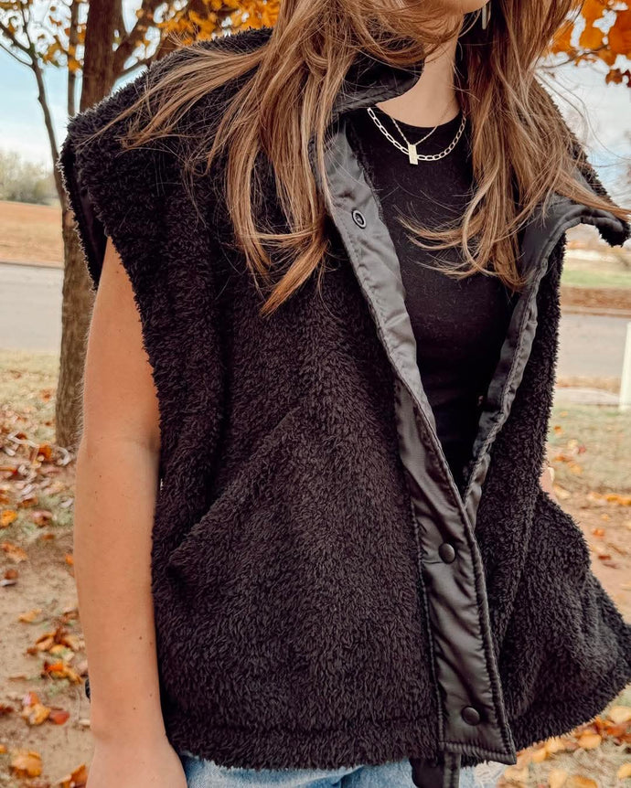 Cozy Sherpa Vest