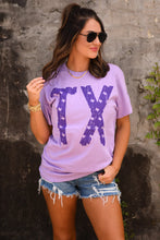 Load image into Gallery viewer, PURPLE TX TEE
