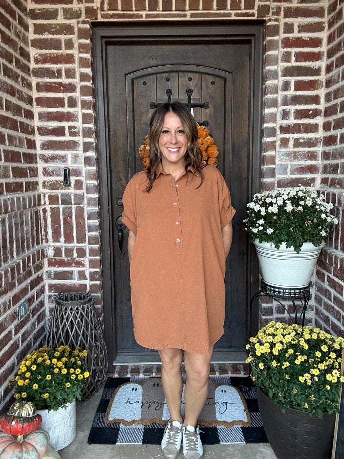 The Mineral Washed Dres