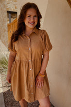 Load image into Gallery viewer, LT CAMEL DRESS
