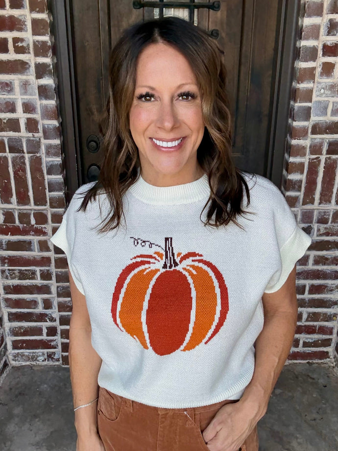 Pumpkin Patch Sweater Top