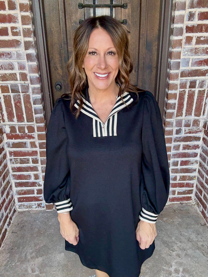 The Zip-Up Casual Dress