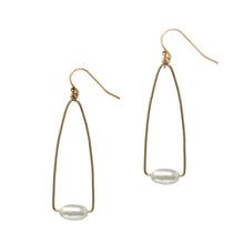 Load image into Gallery viewer, Thin Wire W/Accent Earring
