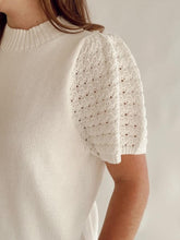 Load image into Gallery viewer, The White Crochet Top
