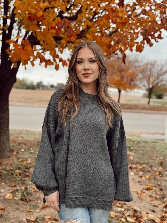 THE CHARCOAL SWEATER