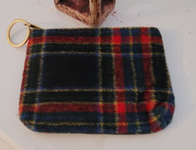 Load image into Gallery viewer, PLAID COIN PURSE
