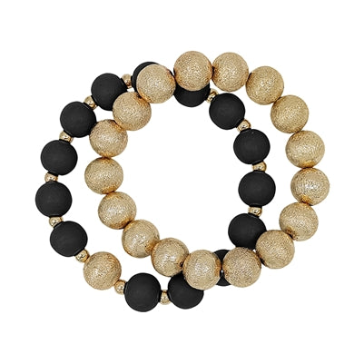 GOLD TEXTURED BRACELETS